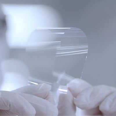 좋은 가격 UTG 초 얇은 유리 굽힐 수 있는 투명 0.03mm 0.05mm 온라인으로